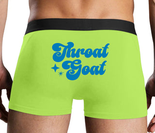Throat Goat - Deep Throat Expert - Neon Yellow Boxer Brief