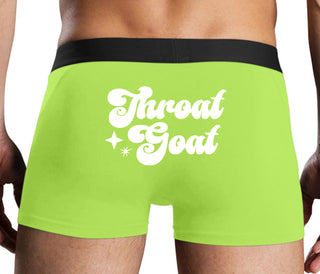 Throat Goat - Deep Throat Expert - Neon Yellow Boxer Brief