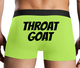 Throat Goat - Oral Expert - Neon Yellow Boxer Brief