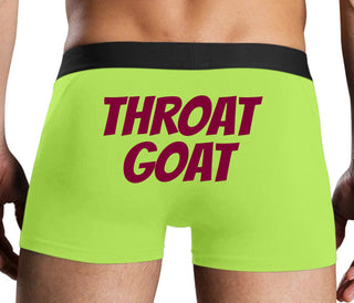 Throat Goat - Oral Expert - Neon Yellow Boxer Brief