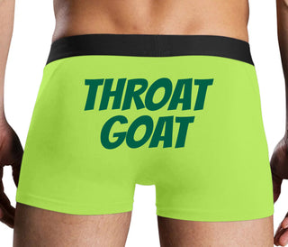 Throat Goat - Oral Expert - Neon Yellow Boxer Brief