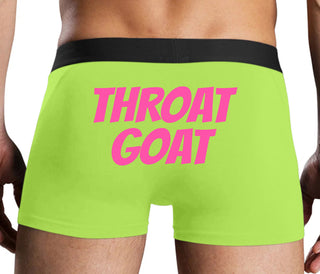 Throat Goat - Oral Expert - Neon Yellow Boxer Brief