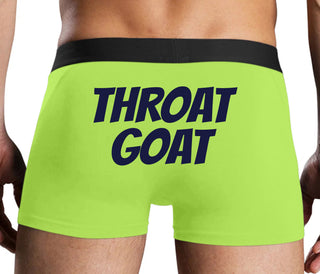 Throat Goat - Oral Expert - Neon Yellow Boxer Brief