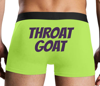 Throat Goat - Oral Expert - Neon Yellow Boxer Brief