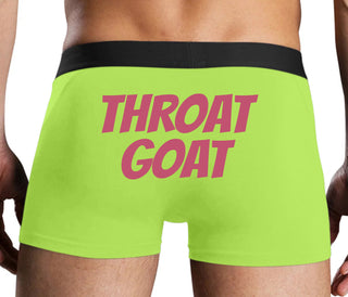 Throat Goat - Oral Expert - Neon Yellow Boxer Brief
