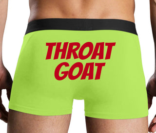 Throat Goat - Oral Expert - Neon Yellow Boxer Brief
