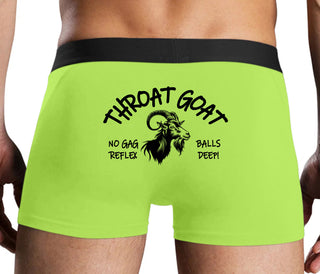 Throat Goat - Neon Yellow Boxer Brief