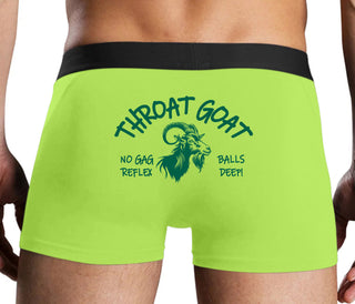 Throat Goat - Neon Yellow Boxer Brief