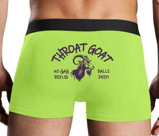 Throat Goat - Neon Yellow Boxer Brief