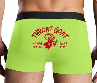 Throat Goat - Neon Yellow Boxer Brief