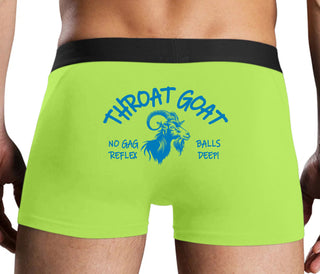Throat Goat - Neon Yellow Boxer Brief