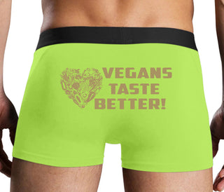 Vegans Tastes Better - Neon Yellow Boxer Brief