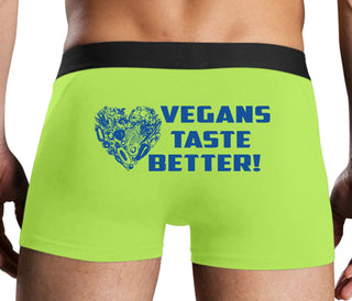 Vegans Tastes Better - Neon Yellow Boxer Brief