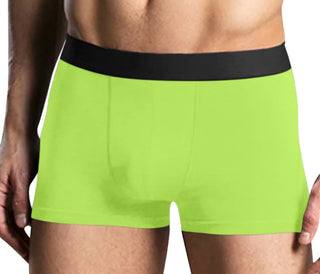 Valentines Day Candy - Spank Me - Neon Yellow Boxer Brief