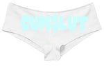 Knaughty Knickers Cumslut Panties Cum Slut hot Sexy BDSM DDLG CGL White Underwear