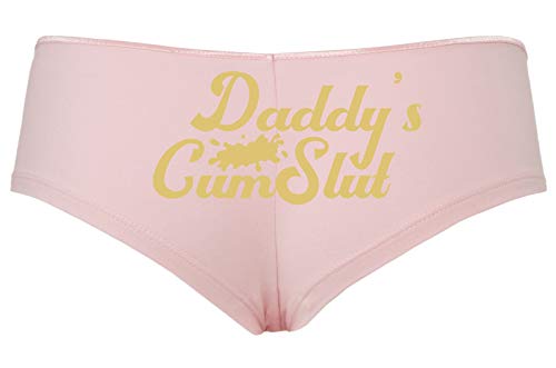 DDLG Daddys Slut Little Submissive Pink Boyshort Panties Sexy Underwear