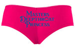 Knaughty Knickers Masters Deepthroat Princess Oral Sex Hot Pink Slutty Panties