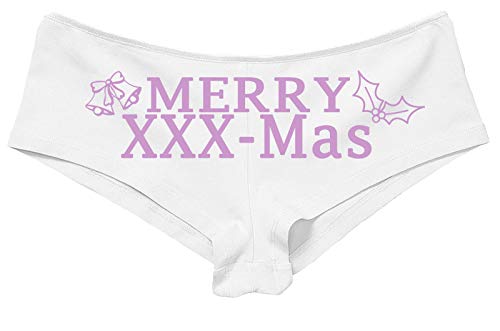 Knaughty Knickers Christmas Merry XXX-Mas Panties X Rated Porn Star Underwear