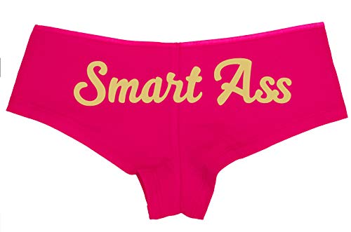 Knaughty Knickers Smart Ass Spoiled Brat Kitten DDLG Hot Pink Slutty Panties