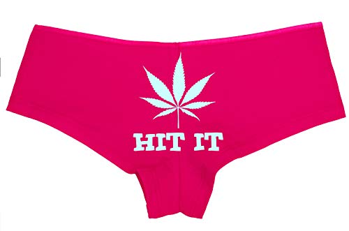 Knaughty Knickers Hit it Pot Marijuana leaf roll your weed on it Underwear sexy