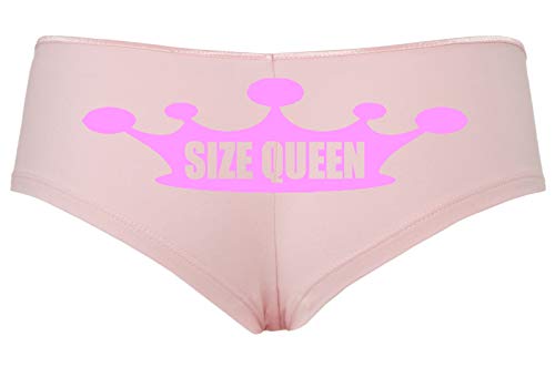 Knaughty Knickers Size Queen of Spades Love BBC Sexy Pink Boyshort Plus Sizes Too