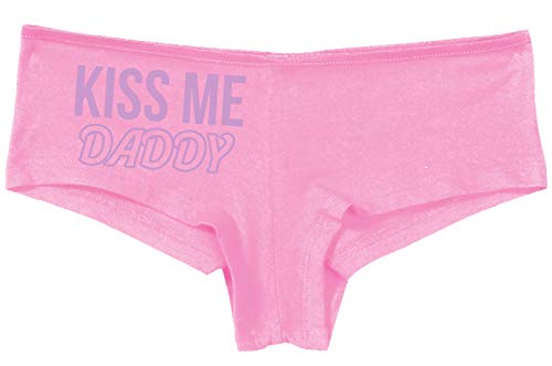 Knaughty Knickers Kiss Me Daddy Snuggle BabyGirl Master Pink Boyshort Panties
