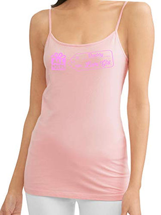To Daddy From Baby Girl Gift Tag - Pink Cami