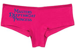 Knaughty Knickers Masters Deepthroat Princess Oral Sex Hot Pink Underwear