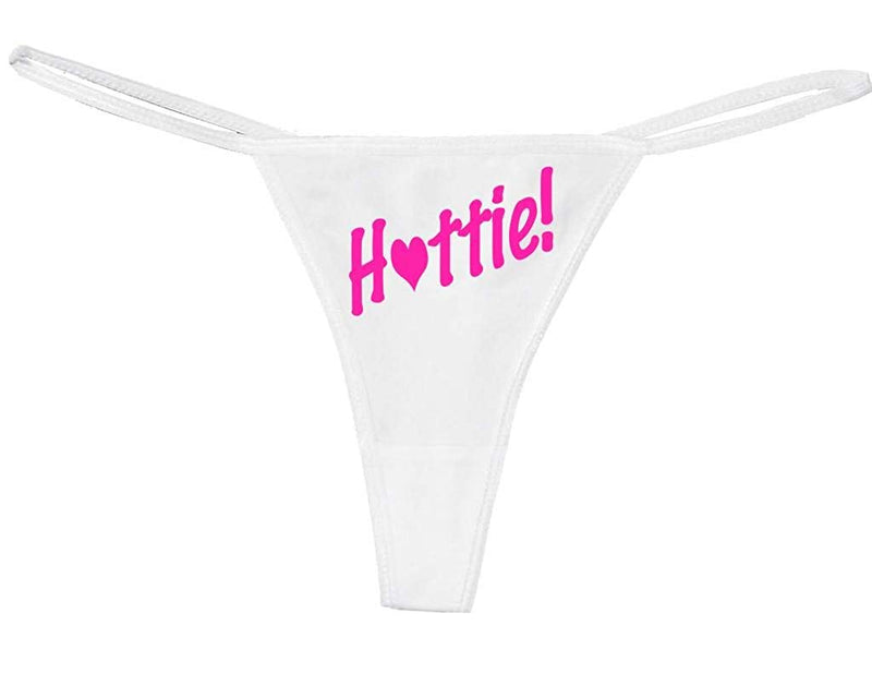 Knaughty Knickers Women's Cute and Sexy Hottie with Heart Thong