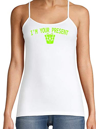 I Am Your Present - White Cami