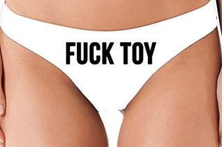 Fuck Toy - White Thong