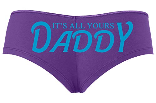 Knaughty Knickers It's All Yours Daddy Boyshort Panties for Daddy's Girl DDLG