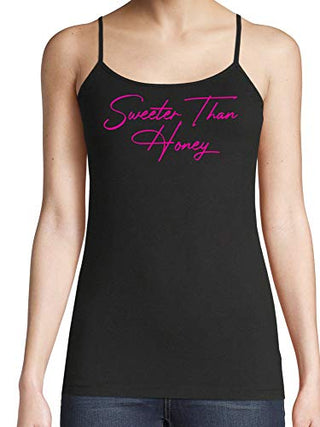 Sweeter Than Honey - Black Cami