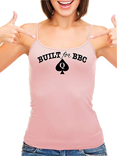Knaughty Knickers Built for BBC Pawg Queen of Spades QOS Pink Camisole Tank Top