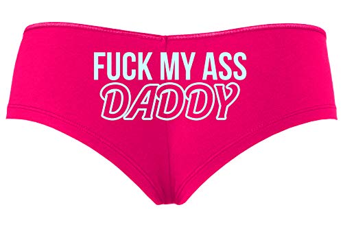Knaughty Knickers Fuck My Ass Daddy Anal Sex Submissive Hot Pink Slutty Panties