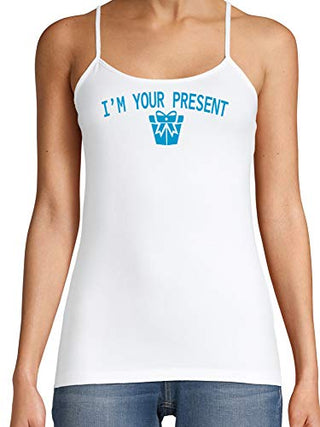 I Am Your Present - White Cami