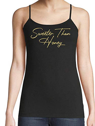 Sweeter Than Honey - Black Cami