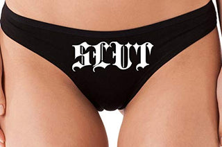Slut Gothic - Black Thong