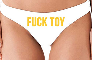 Fuck Toy - White Thong