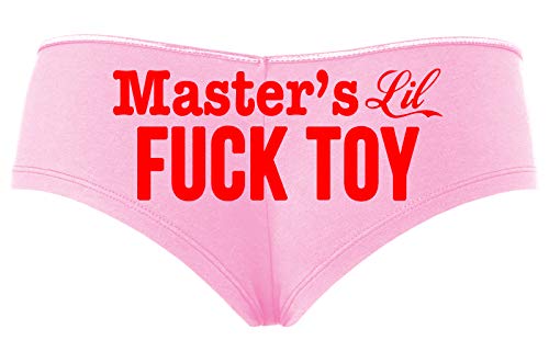 Knaughty Knickers Masters Little Fuck Toy Piece Of Ass Baby Pink Slutty Panties