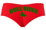 Knaughty Knickers Bull Rider Size Queen of Spades BBC Lover hot Wife Red Undies