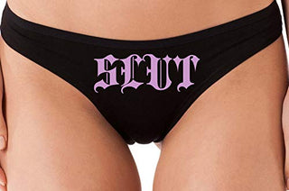 Slut Gothic - Black Thong