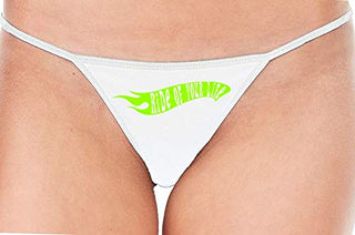 Ride of Your Life - White String Thong