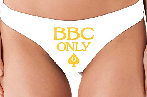 Knaughty Knickers BBC Only Queen of Spades for Big Black Cock Thong Panties