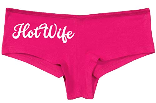 Knaughty Knickers HotWife Life Shared Lifestyle Hot Wife Hot Pink Underwear