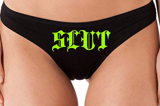 Slut Gothic - Black Thong