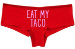 Knaughty Knickers Eat My Taco Funny Oral Sex Underwear Lick My Pussy DDLG