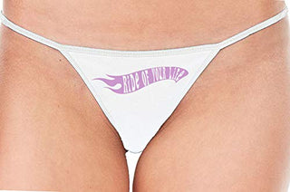 Ride of Your Life - White String Thong