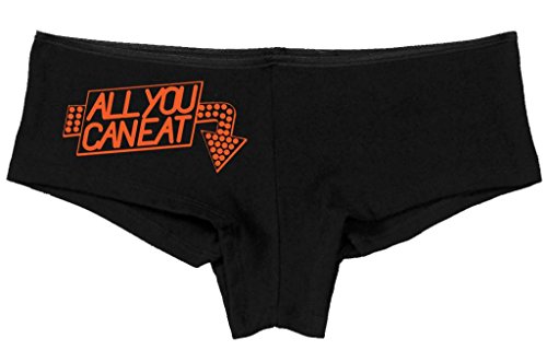 Knaughty Knickers Women's All You Can Eat Hot Booty Fun Sexy Boyshort