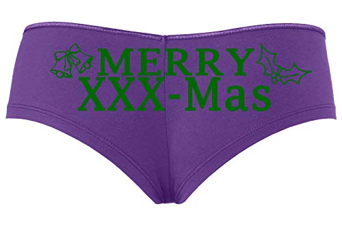 Knaughty Knickers Christmas Merry XXX-Mas Panties X-Rated Porn Star Panties